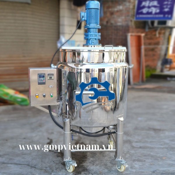 Máy trộn mỹ phẩm, bồn trộn chất lỏng công nghiệp chính hãng